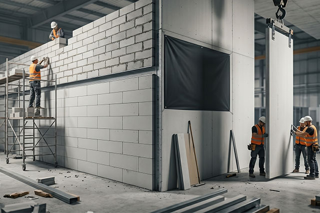 Why the 6-Metre Vertical ALC Panel Outperforms Panel + Block for High Walls