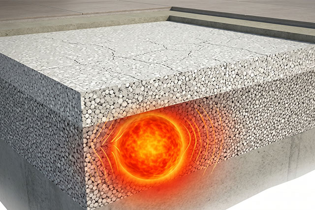 Thick-Pour Lightweight Concrete: Managing Heat of Hydration in LIGHTHERM Drymix 250