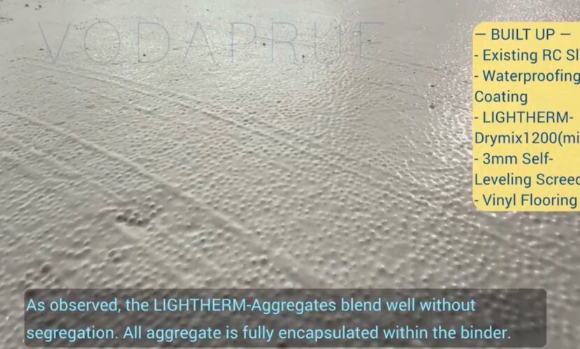 Two Problems, One Pour: How LIGHTHERM Drymix 1200 Eliminates Floor Condensation and Insulation Boards