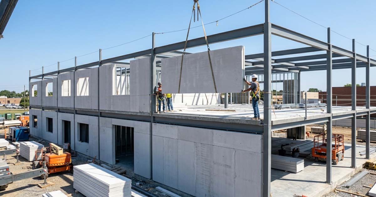 Autoclaved Lightweight Concrete Panel vs Reinforced Concrete Wall: When Does Switching Actually Make Sense?