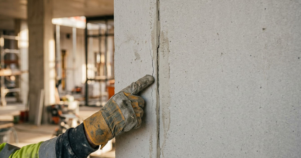 Lightweight Concrete Panel Joint Cracking: What Causes It on Site and How to Fix It